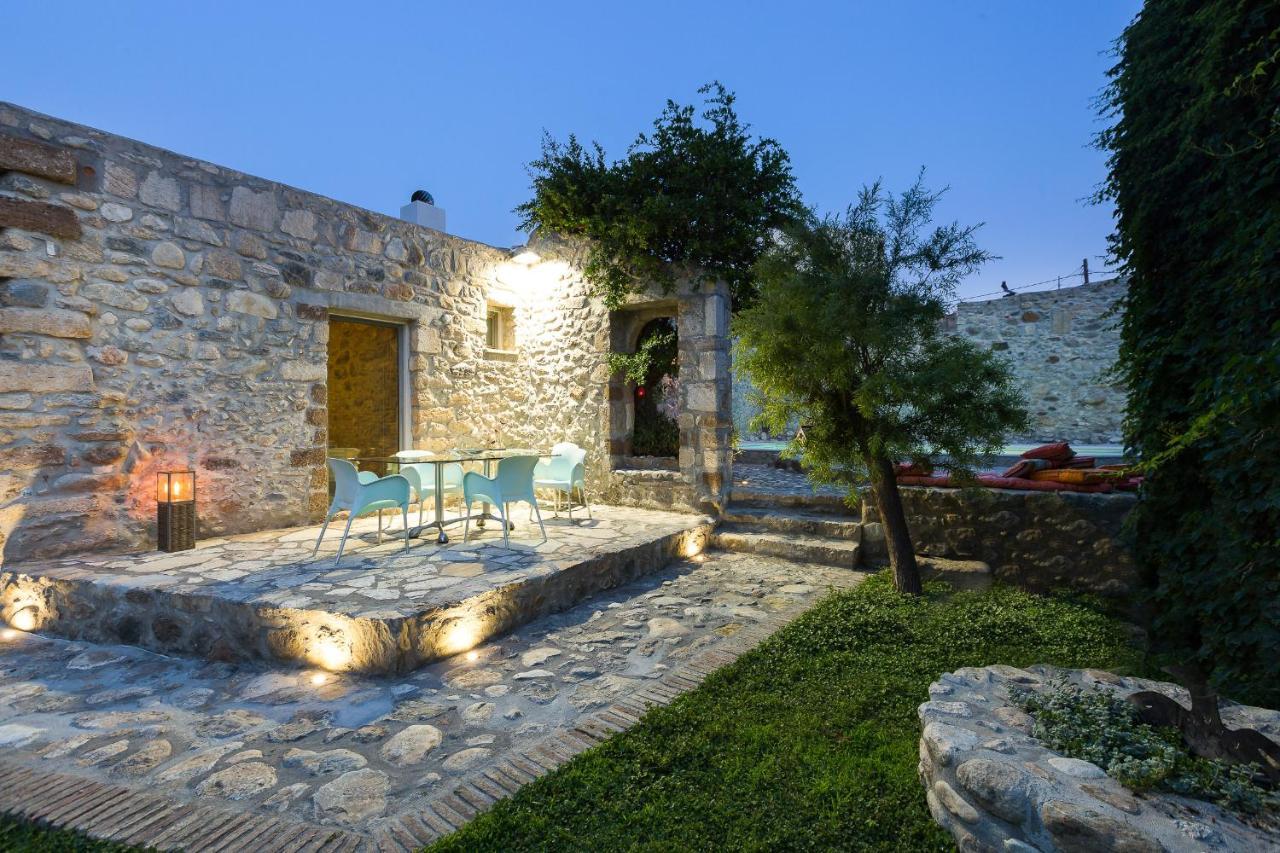 Muazzo Creta Stone House, Nature Escape With Pool, By Thinkvilla Pigí Exterior foto