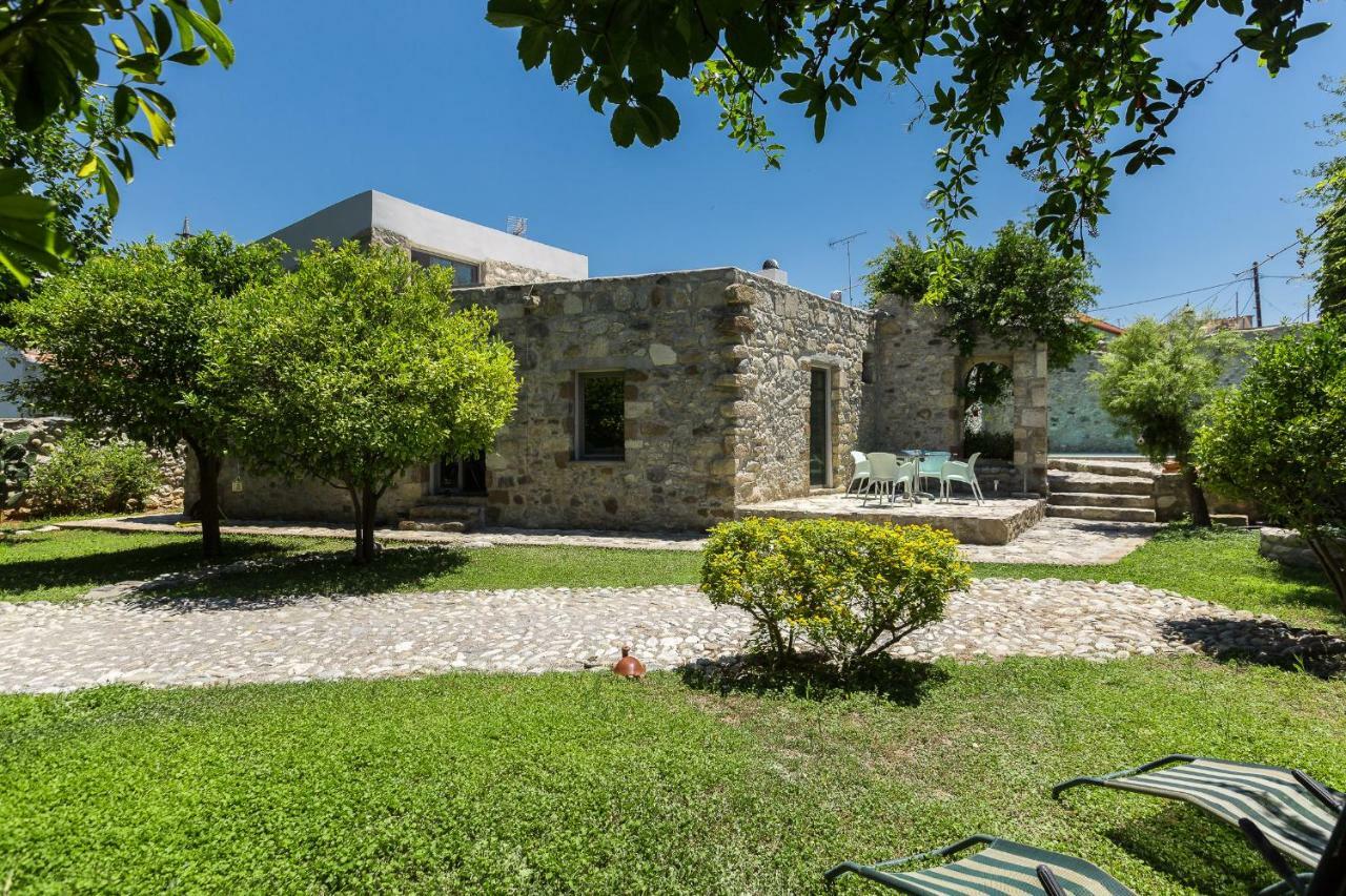 Muazzo Creta Stone House, Nature Escape With Pool, By Thinkvilla Pigí Exterior foto